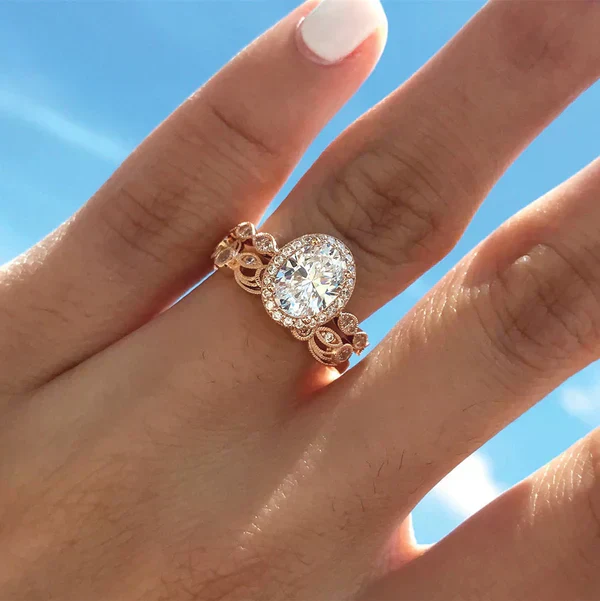 Adelina Corsaglia Ring | White Gold 18k - Image 4