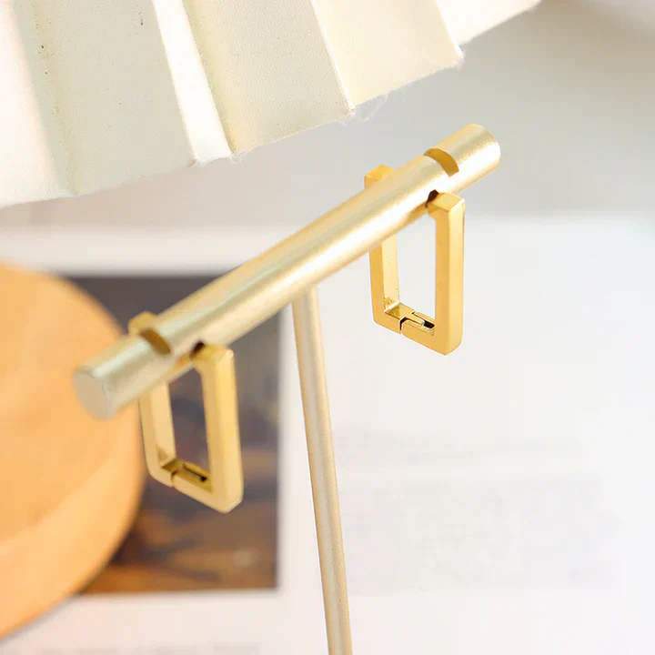 Terrafin Geometrica Earrings | Gold 18k - Image 2