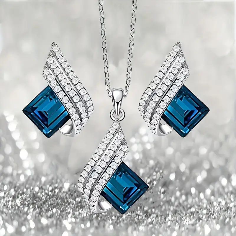 Brienne Solazure Jewelry Set | White Gold 16k - Image 2