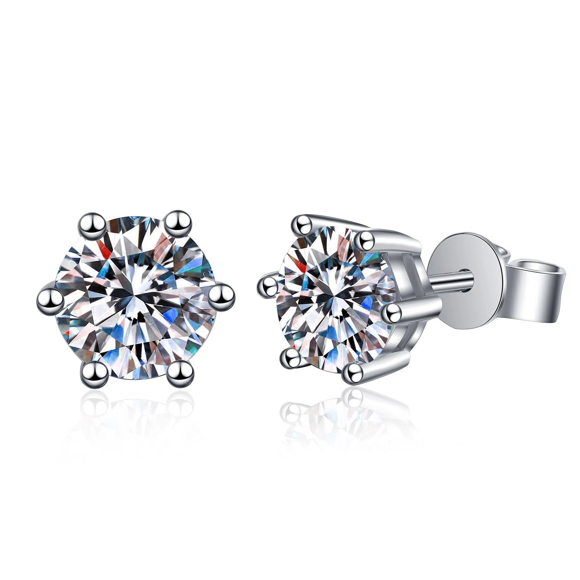 Celeste Luxe Earrings | White gold 18k