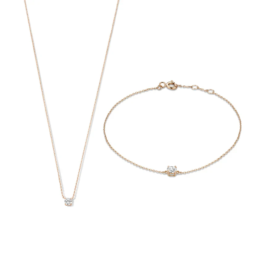 Cléa Moissanite Stone Set | White Gold 14k - Image 3