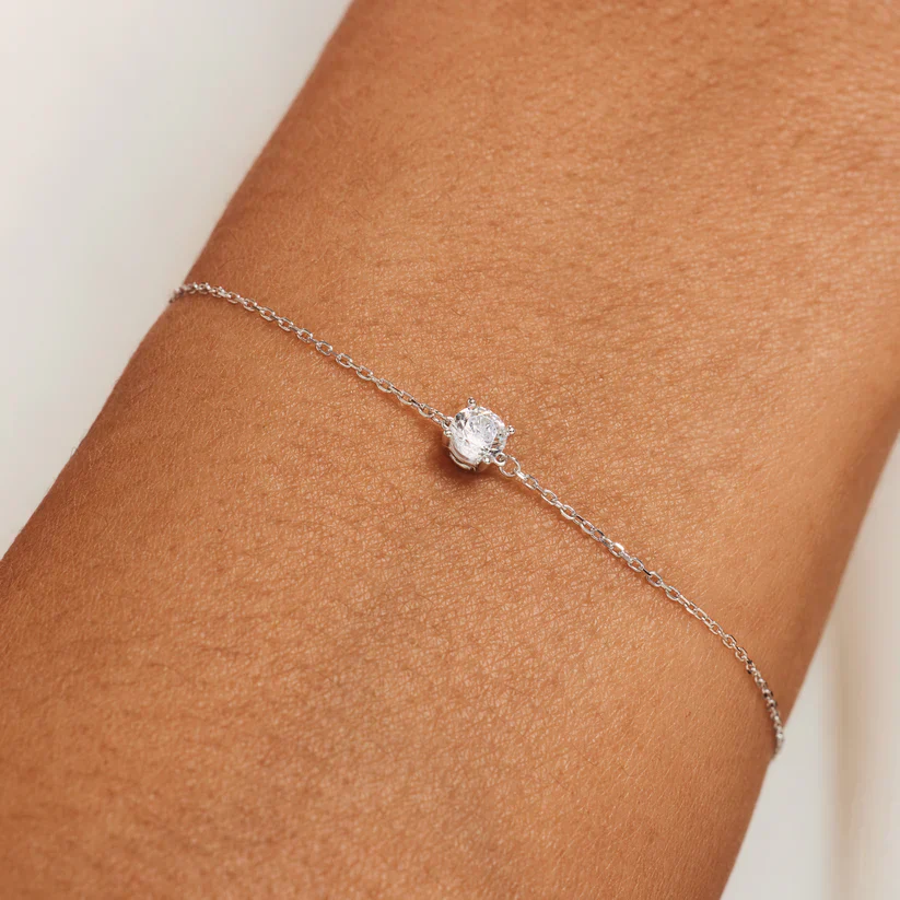 Cléa Moissanite Stone Set | White Gold 14k - Image 8