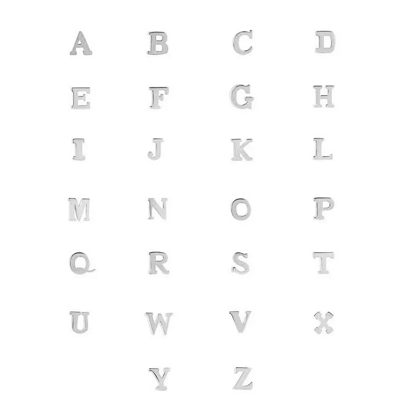 Dainty Letter Initial Bracelet - Image 7
