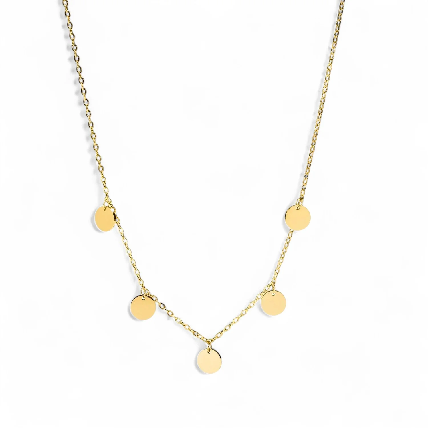 Dainty Shoreline Minimalist Necklace
