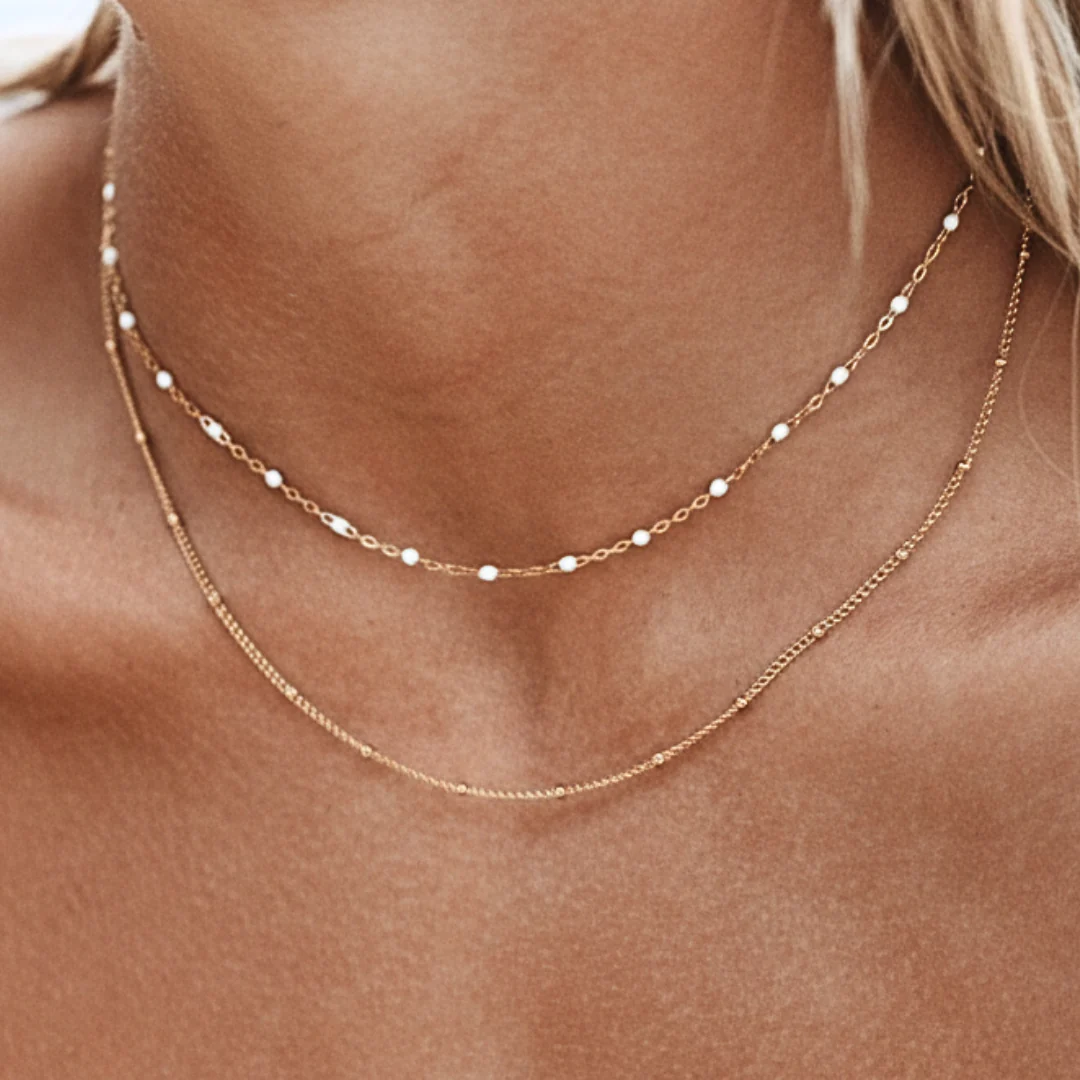 "Desire" Double Layered Choker