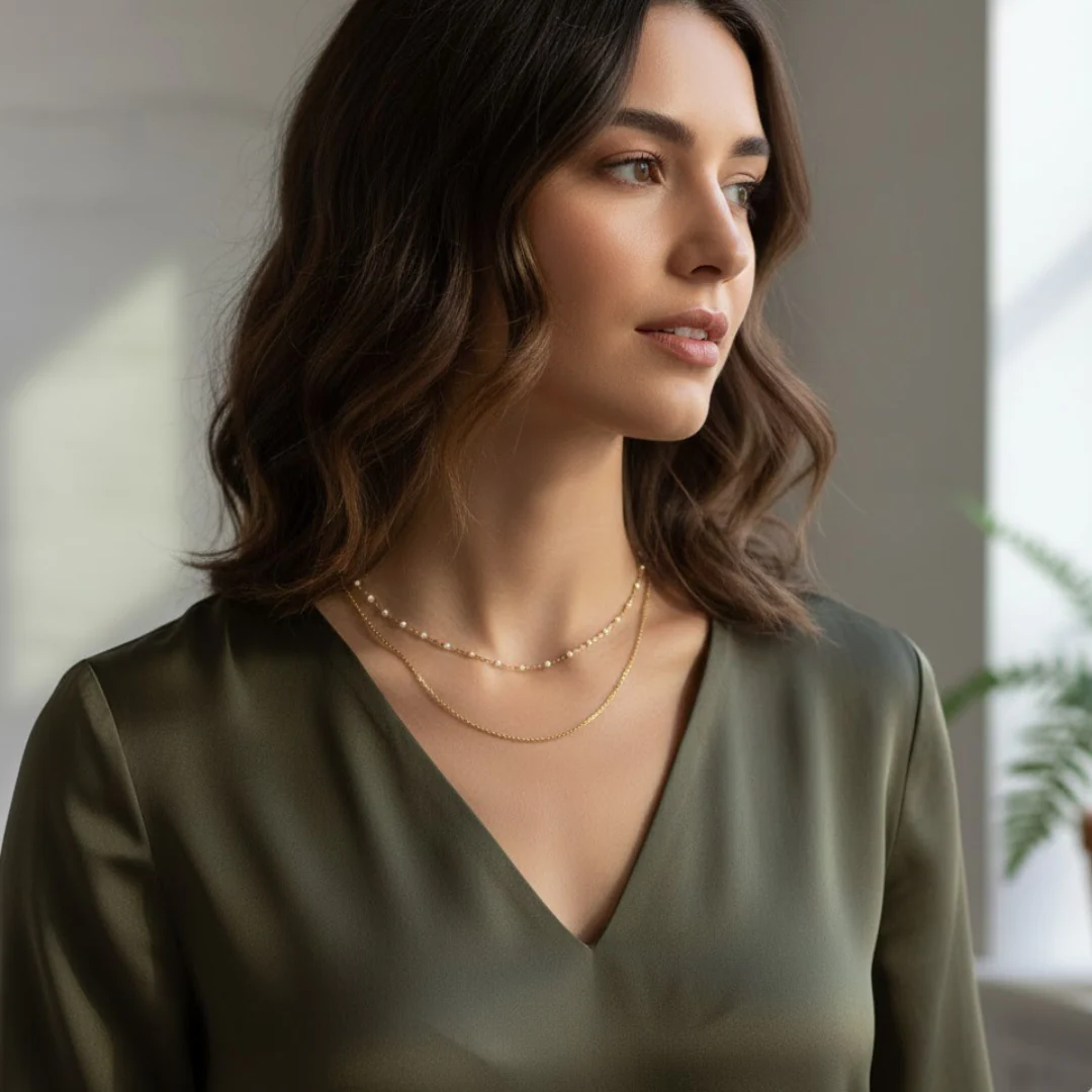 "Desire" Double Layered Choker - Image 7