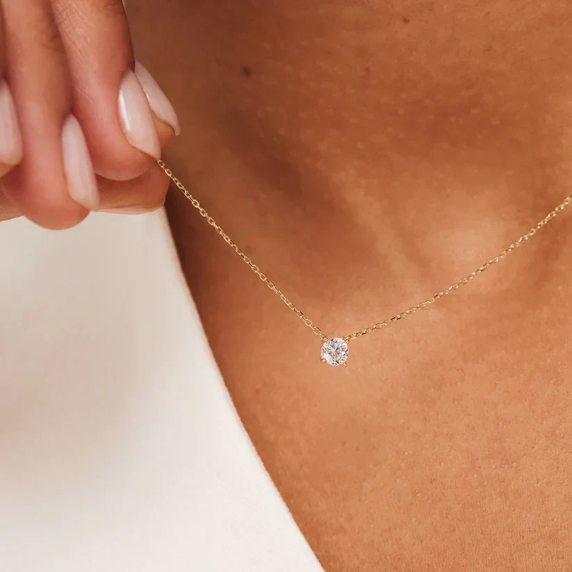 Diamond Wave Necklace - Image 2