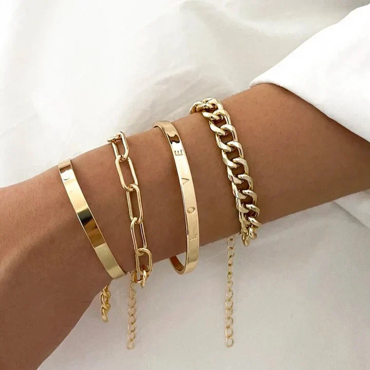 Elan Mercer Bracelet Set | White Gold 18k - Image 3