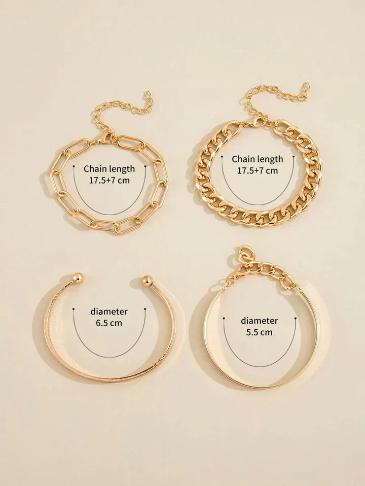 Elan Mercer Bracelet Set | White Gold 18k - Image 6