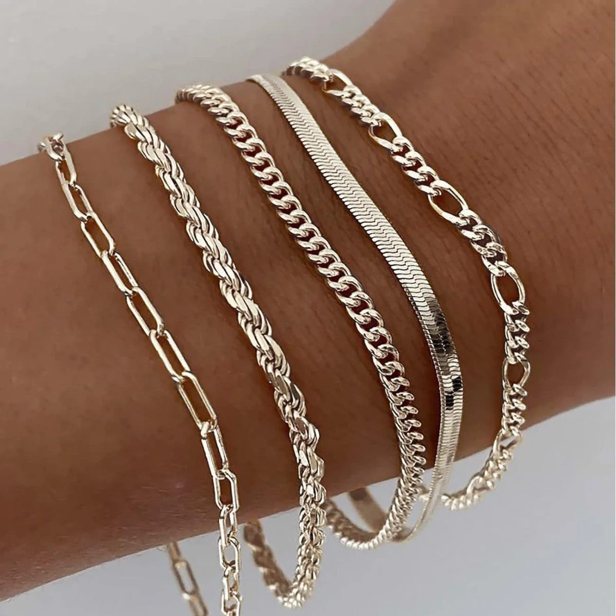 Ellis Renner Bracelet Set | White Gold 16k - Image 2