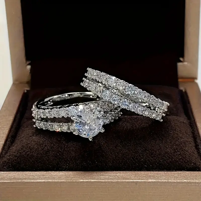 Eternal Radiance Ring Set | Gold 18k - Image 3
