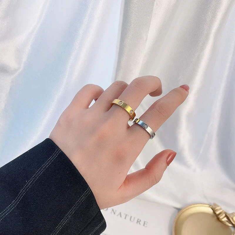 The Calming Ring | White Gold 18k - Image 5