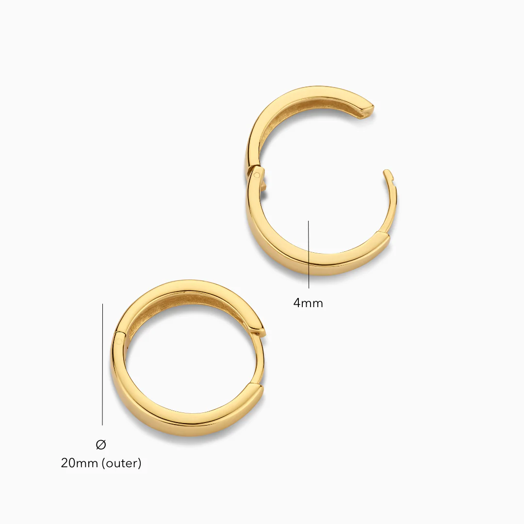 Gia Hoops | Gold 18k - Image 4