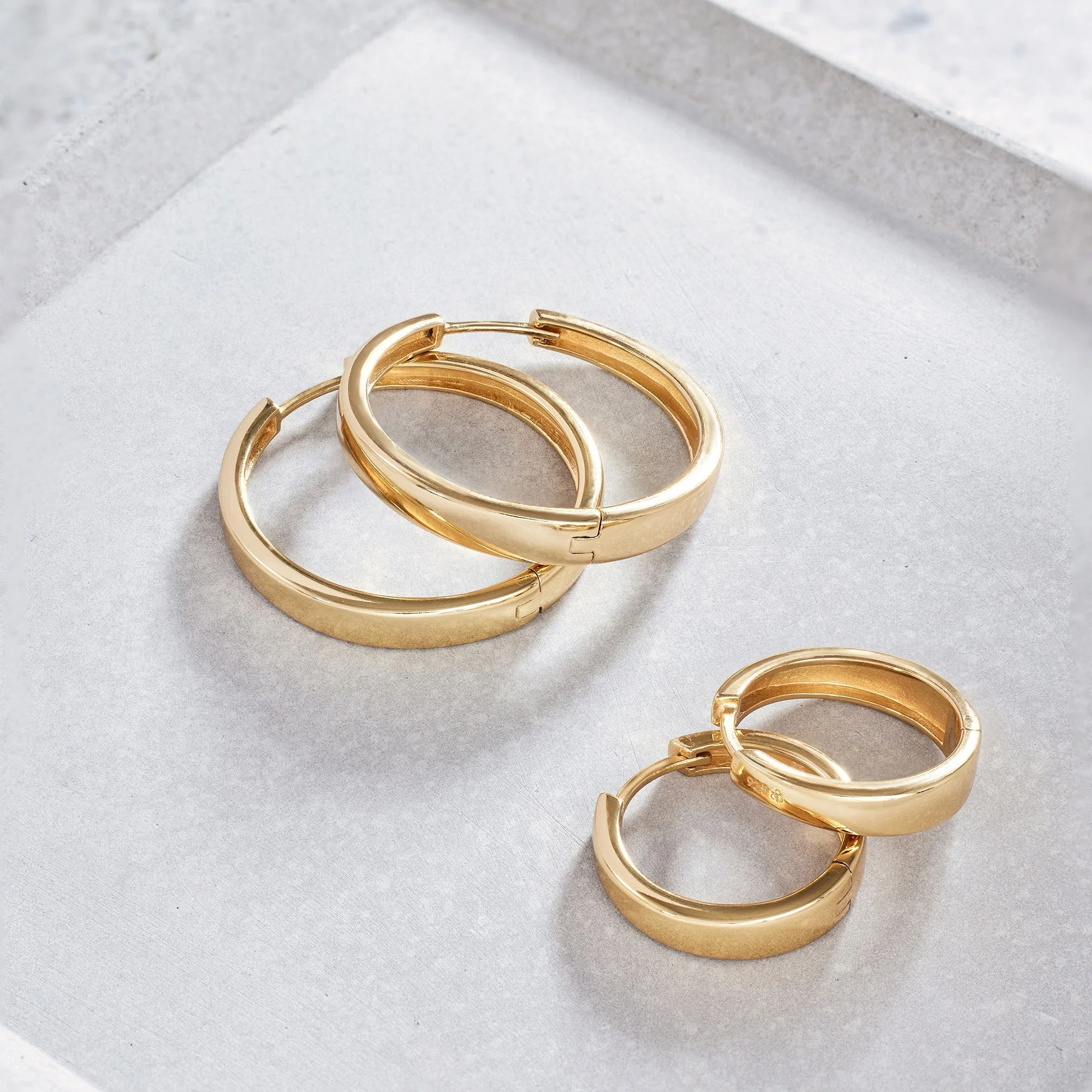 Gia Hoops | White Gold 18k - Image 4