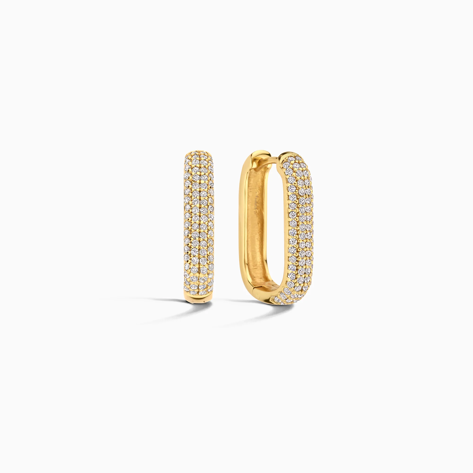 Icon Pavé Hoops | White Gold 18k - Image 2