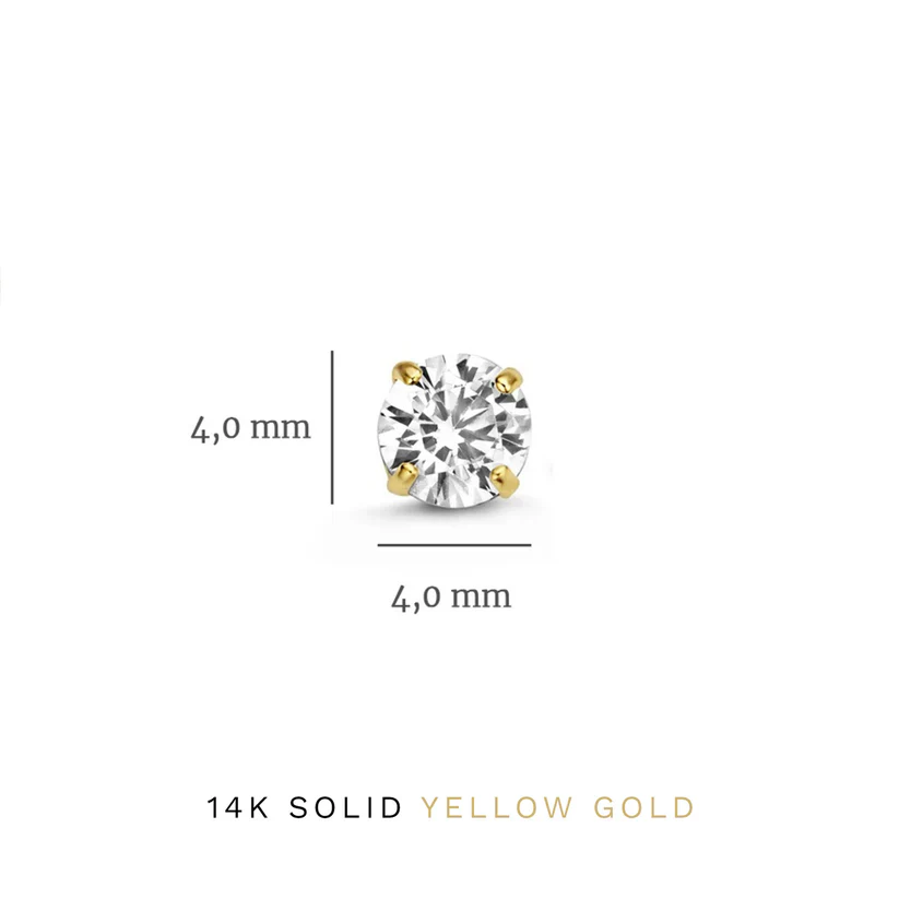 Larmes de Lune Stone Earrings Set | Gold 14k - Image 7
