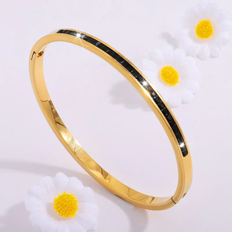 Liora Bellanotte Bracelet Black | Gold 16k