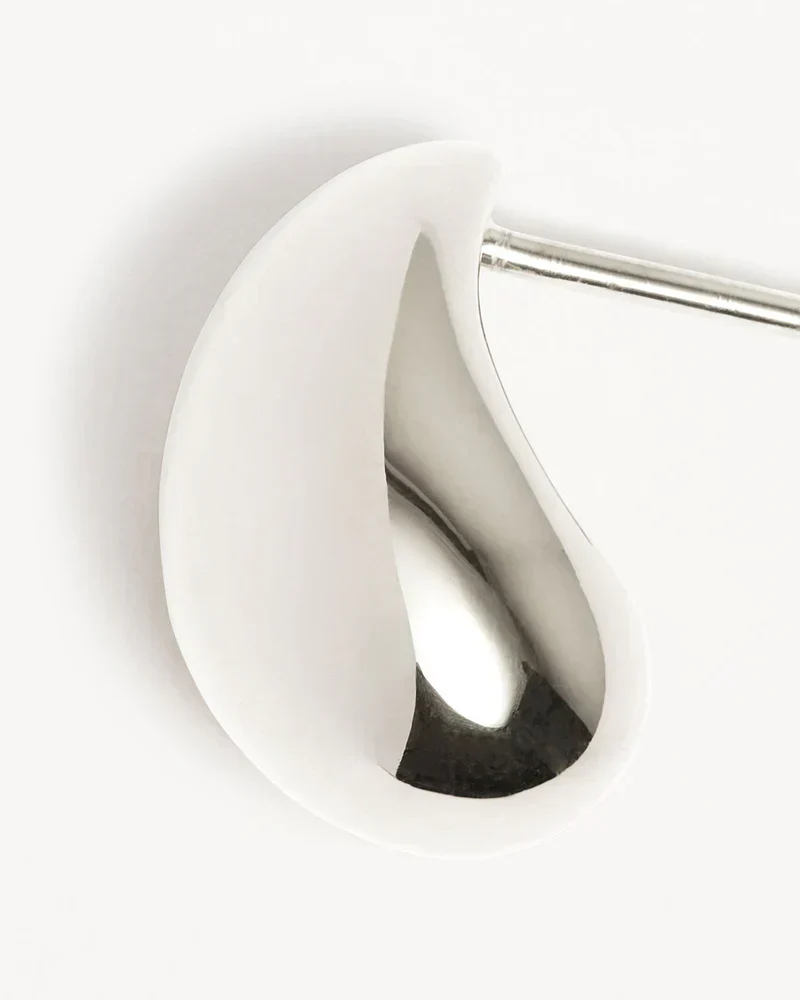 Mato Drop Earrings | White Gold 18k - Image 3