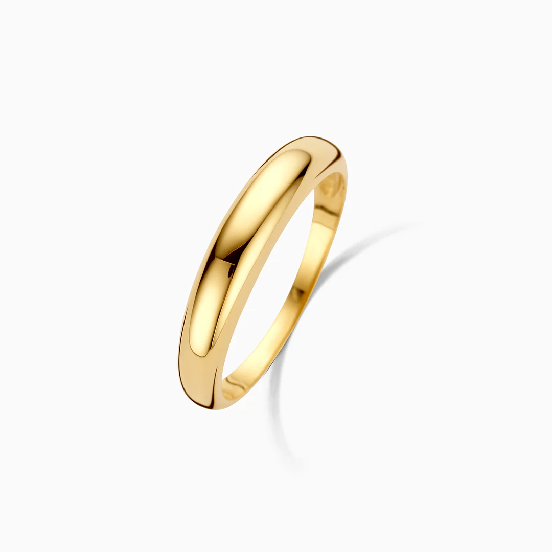Midi Dome Ring | White Gold 14k - Image 2
