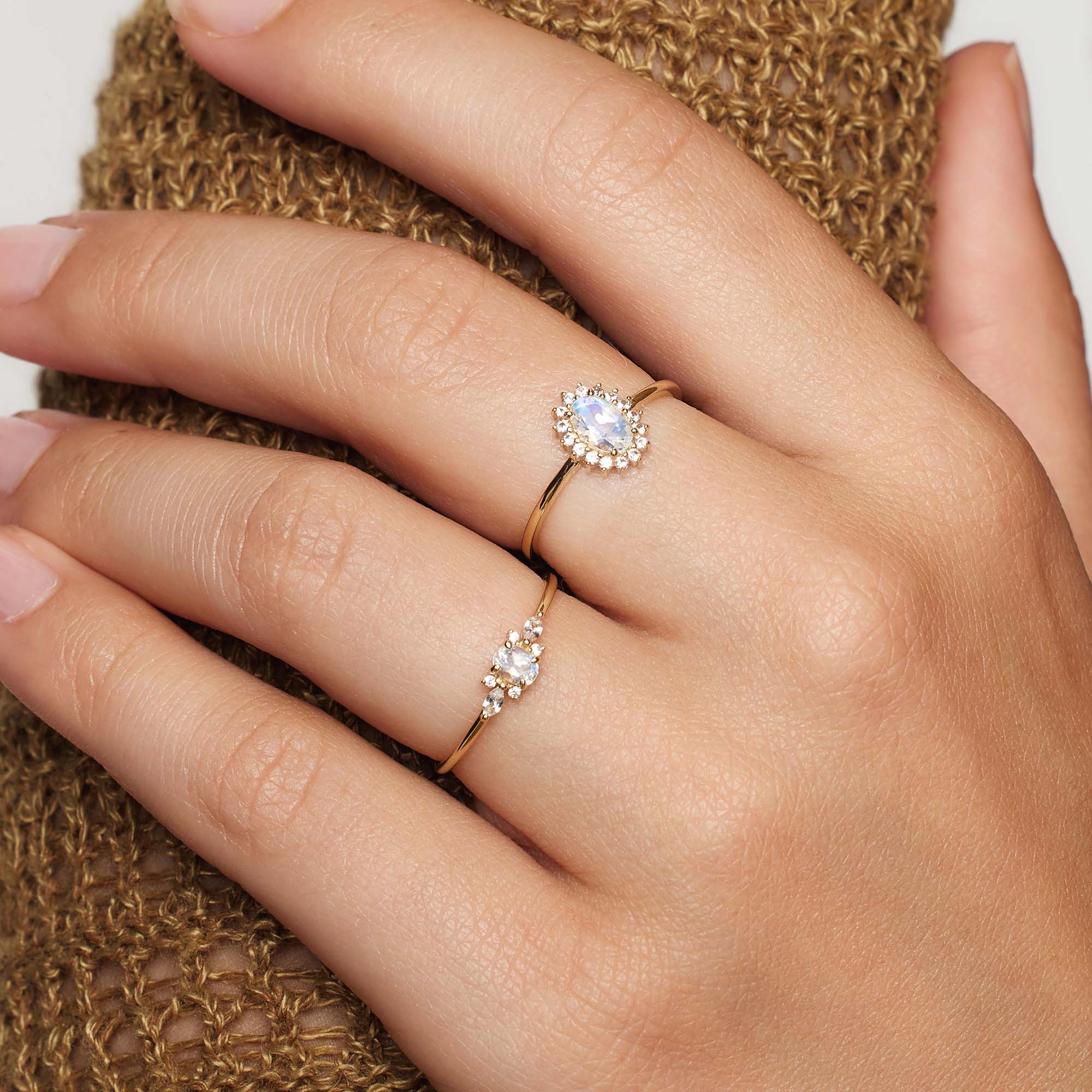 Moonstone Muse Ring | Gold 14k - Image 2