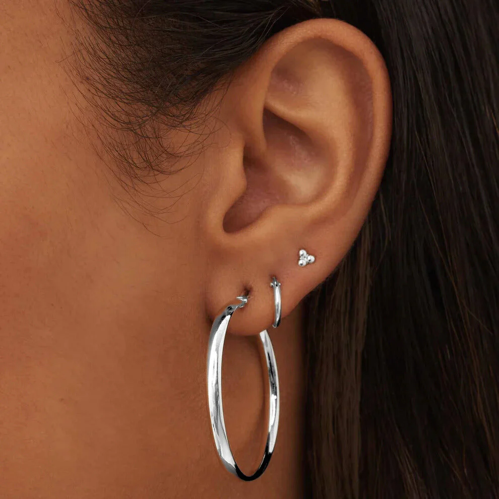 Noa Serane Earrings | White Gold 14k - Image 3
