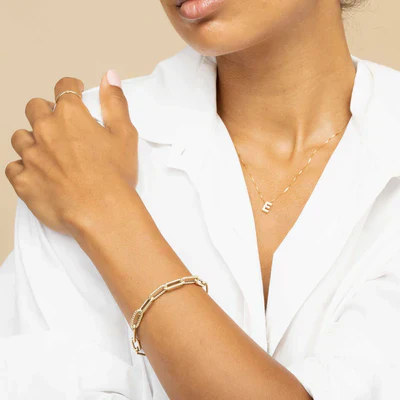 Personal Letter Initial Necklace - Image 3