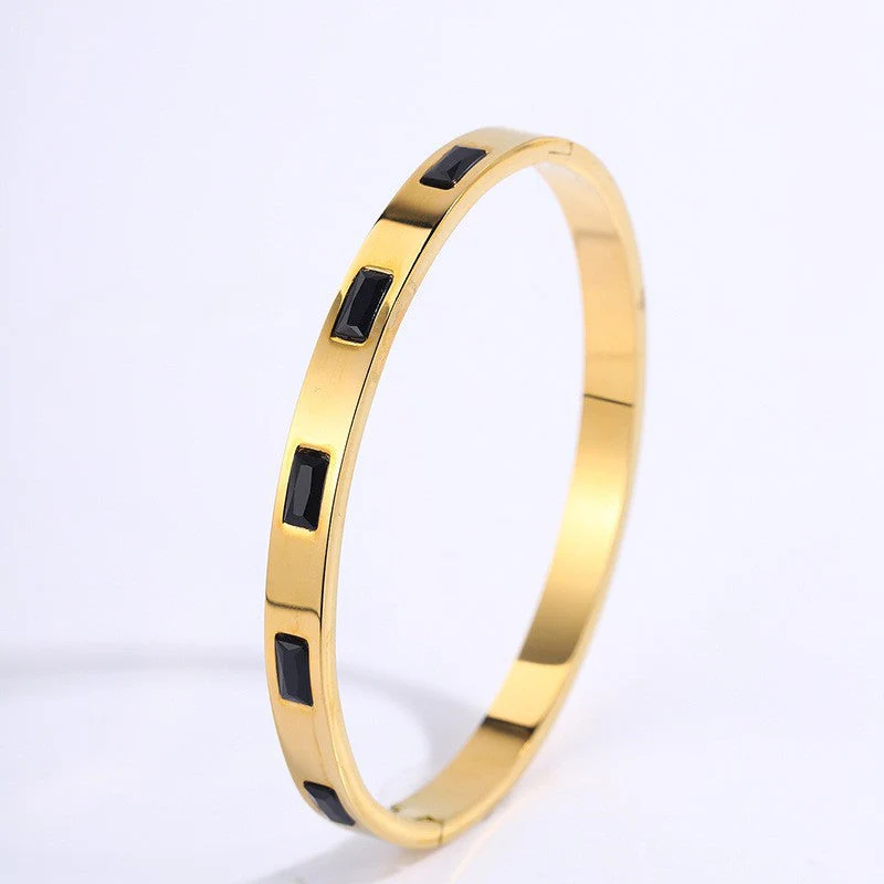 Renata Scarlatti Bracelet Brown | Gold 16k - Image 3