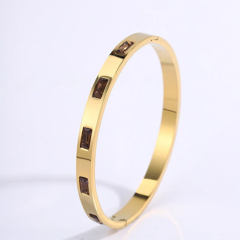 Renata Scarlatti Bracelet Pink | Gold 16k - Image 4