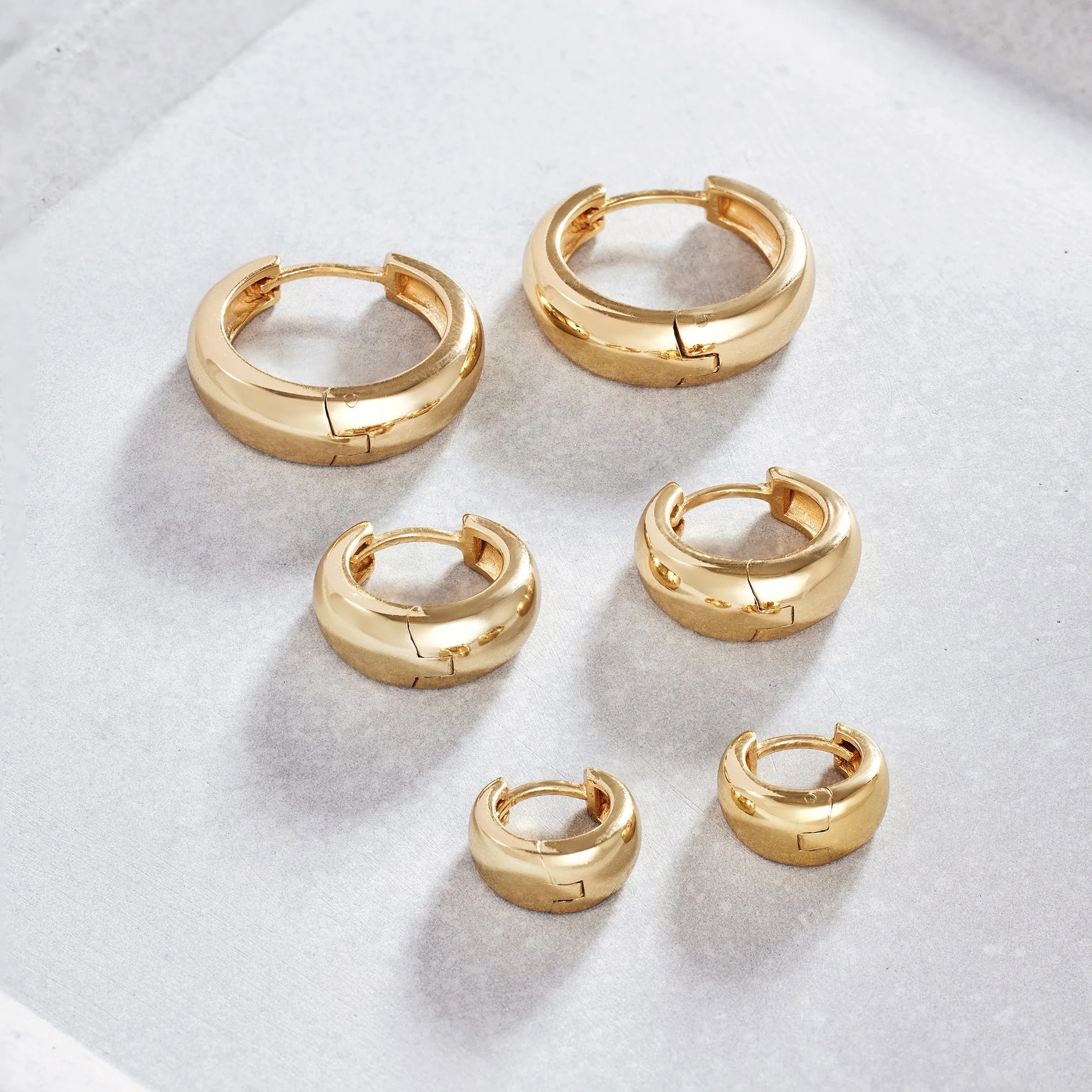 Rue Statement Hoops | Gold 18k - Image 4