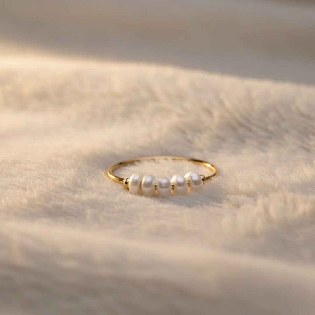 "Savana" Pearl Ring - Image 3