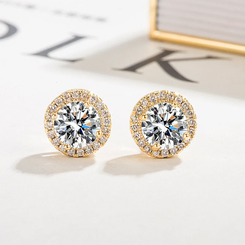 Solea Spark Earrings | Gold 18k