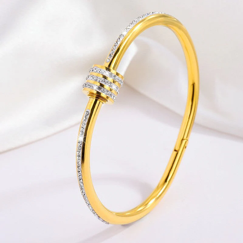 Tessandra Virelli Bracelet White | Gold 16k - Image 2