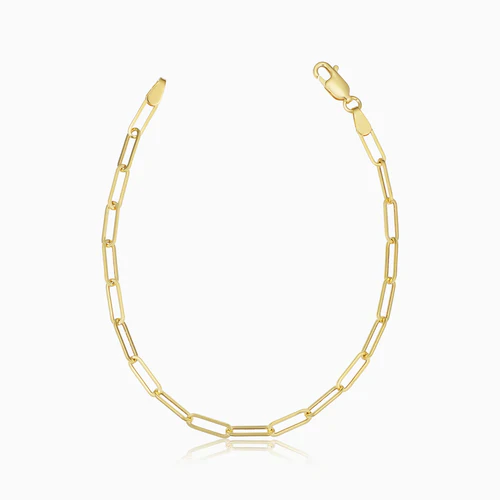 Venice Link Bracelet | White Gold 14k - Image 2